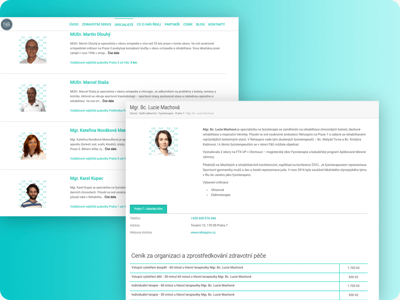 Fall and Get Up - zvýšení organické návštěvnosti webové stránky | ukázka práce