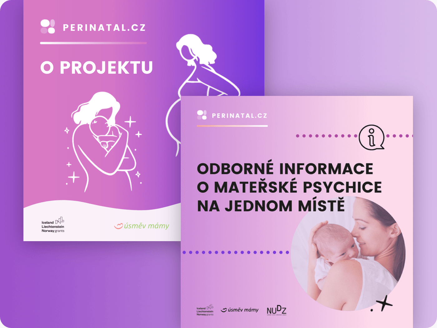 Perinatal - rozšíření povědomí o projektu a edukace veřejnosti o duševním zdraví | ukázka práce